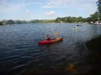 Family-friendly lakefront cabin with large outdoor space!