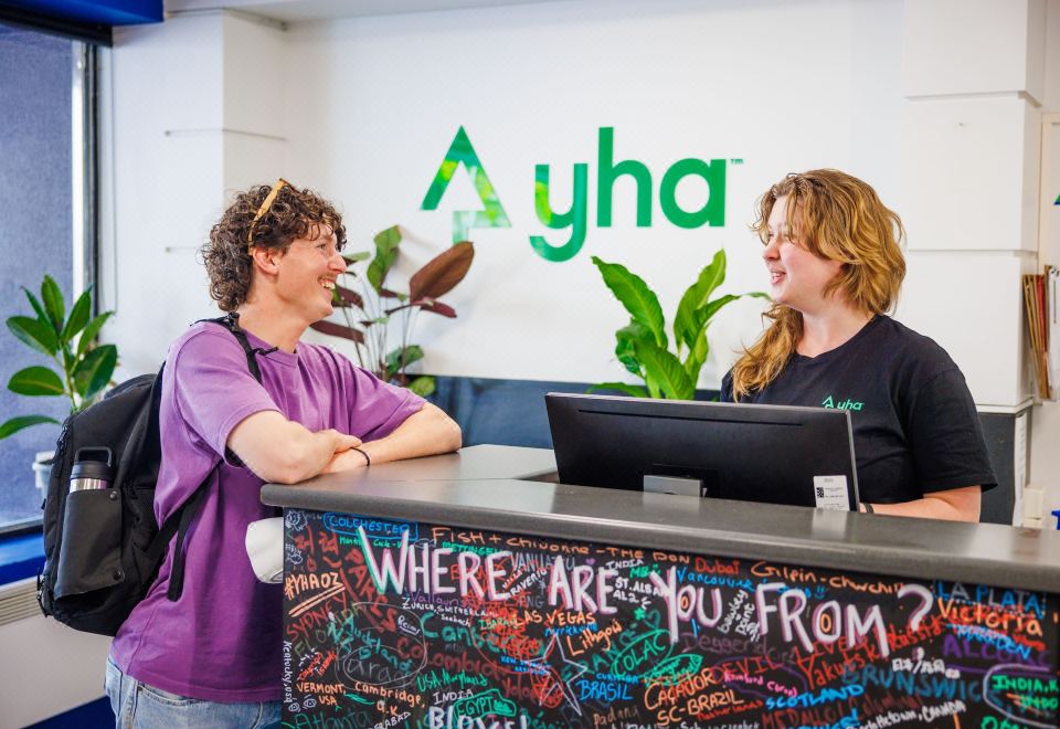 호바트 센트럴 YHA 위치