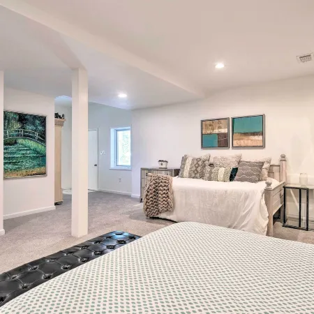 Serene Home w/ Fire Pit, Deck & Easy Access to ATL