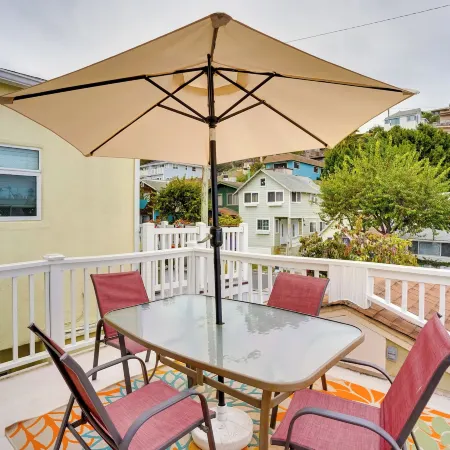 Tropical Island Escape w/ Deck, Walk to Avalon Bay