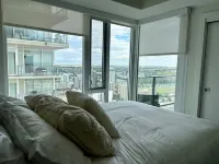 Luxurious downtown condo | gym | A/C | heated underground parking