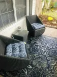 Cheerful three bedroom home with a pool