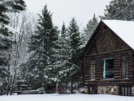 Ultimate Northwoods Log Home! Cabin 14, POV Resort