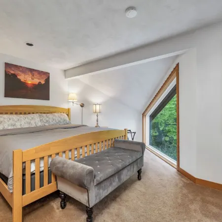 Spacious 3-Bed Mt. Chalet with Attitash Views & Private Hot Tub