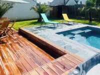 Villa Leonic - Swimming pool and Jacuzzi