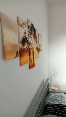 Guest and vacation apartment Gläser Zwickau FeWO with 52 m² Отели в г. Цвикау