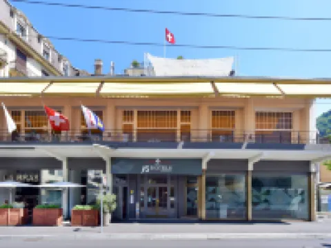 蒙特勒赫爾維提J5飯店 皇后樂隊錄音棚附近的飯店