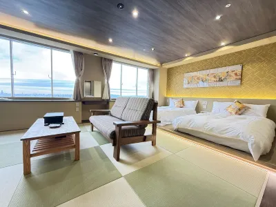 Hotel Seiryu Japanese Spa Inn with Spectacular View in Osaka Hotels near Takaidachuo Station