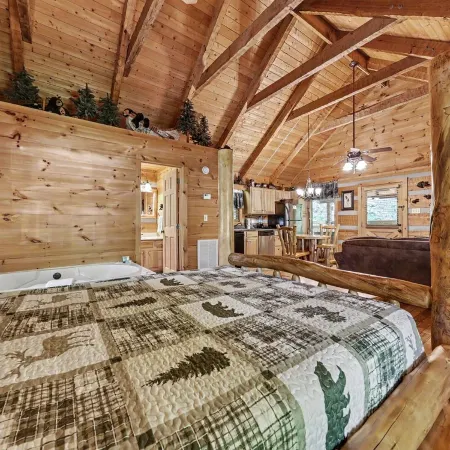 Psalm91:11 4-Mii Pkwy-Pigfor~Jacz-Hotub-Wifi-Gasfirplce,Gas Grill-No Extra Fees