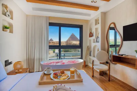 Panorama View Pyramids