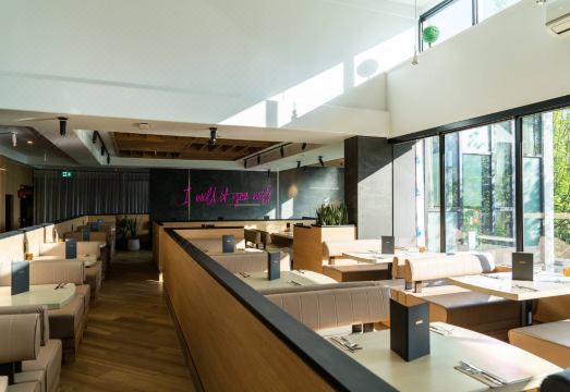 밴쿠버 다운타운의 스카이라인과 해변