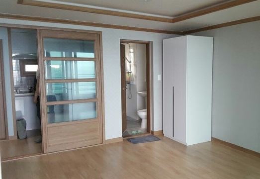 무아펜션에서 바라본 동해