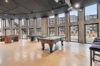 Blue Bliss 2BR 2BTH with Indoor Pool, FREE Parking, Near NYC & EWR Airport