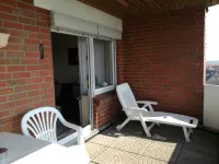 Our cozy apartment in the apartment house Norderney is about 40 square meters. Hotel a Dornum