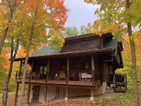 Log Cabin in the Woods with Marion Lake Access in Otter Tail County.