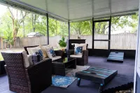 Tucked away in a quiet, cozy neighborhood, our home offers a peaceful retreat.