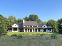 Beautiful new house nestled in a private and fenced 30 acres nature sanctuary. Hotel di 
