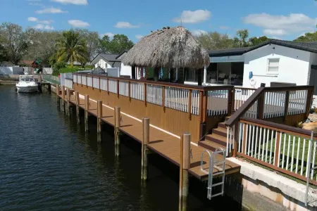 Waterfront Fort Lauderdale House with Heated-pool -  3 Bedrooms 1.5 bathrooms