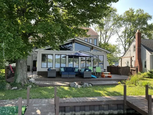 Lake House with Spectacular Sunsets & Boat Dock