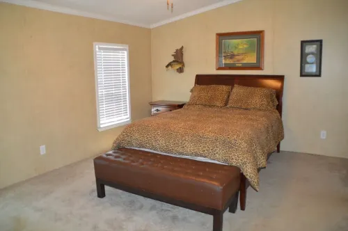 Mid-lake home conveniently located in quiet neighborhood with boat ramp.