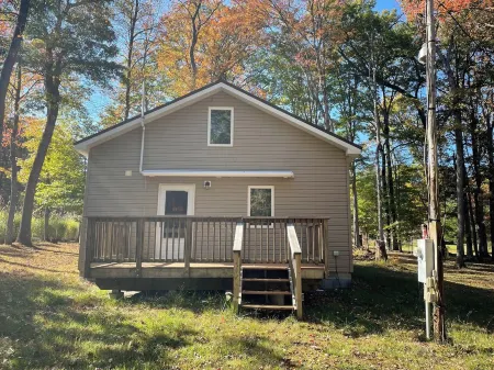 Poland Hill Hideaway, located in the beautiful woods surrounding Tionesta, PA