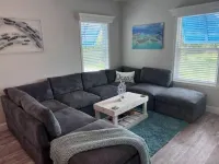 New! Oceanview Oasis whole house - Theater - Screened Porch - Sundeck - Grill