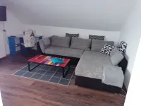 Vacation apartment with great views and hiking trails right outside the door Hotels in Burladingen