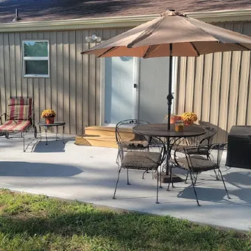 Quiet country feeling in the city. 3 bed 2 bath.