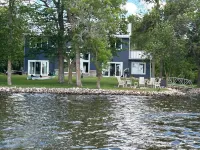 Relax at the Lake Osakis Getaway. Fireplace, Lake Views & Winter Fun. Sleeps 10