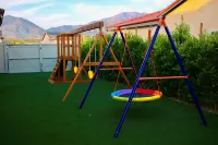 A modern vacation home in Desert Hot Springs, built in 2020 with 4 bd, 3 baths