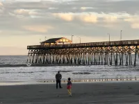 Garden City beach condo steps from the ocean and Garden City Pier!