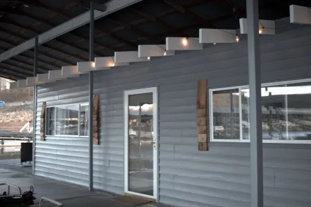 Wake up with the lake as your front yard!  3bd/1bth with land access & boat slip