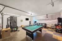 Discount! 30% - King Beds LUX Pool at the Lake Theater Gym Arcade