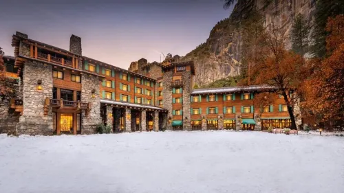 The Ahwahnee - Mountain view