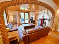 Chalet in Biron with Large Garden Near Durbuy Hotel a Erezee