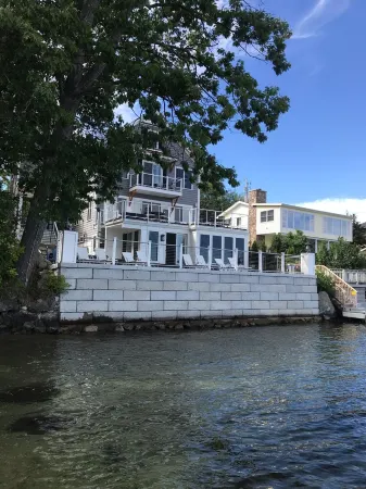 Luxury Villa-Private Waterfront on Lake Winnipesaukee w/ Boat Dock- Meredith Bay