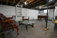 Unique Sports-Themed Haven with Foosball and Basketball - Sporty Retreat Hotels in Cleveland Heights