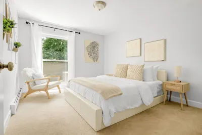 Two Balconies and Seasonal Community Pool - Bright and Airy Retreat