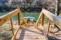 Expansive Deck and Private Boat Dock - Serene River Haven