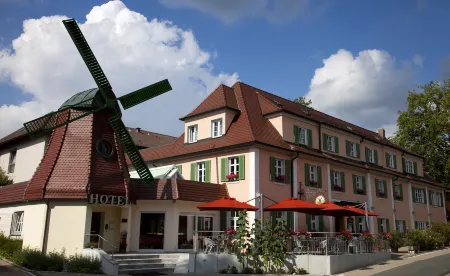 Hotel Restaurant Zur Windmühle Отели в г. Ансбах