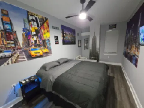 New, unique, 1 of a kind spacious house, features 4 bedrooms and theater room