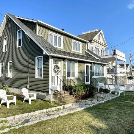 Dog-Friendly Oceanfront Getaway - Walk to Dining - Private Beach Access