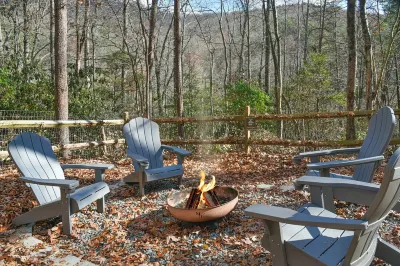 Tranquil Retreat, deck, hot tub, short drive DT Hendersonville, pet-Friendly Hotels near Jaymar Travel Park