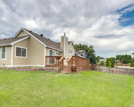 Grill, Fireplace and Fenced-in Yard Thornton Home! Hotels in Thornton