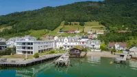 Leikanger Fjordhotel - Unike Hoteller - parcheggio