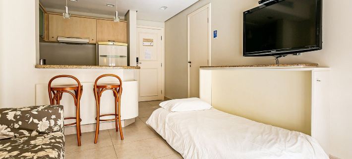 Suite W/beautiful View in Resort in Jurere Jbv252 Отели в г. Флорианополис