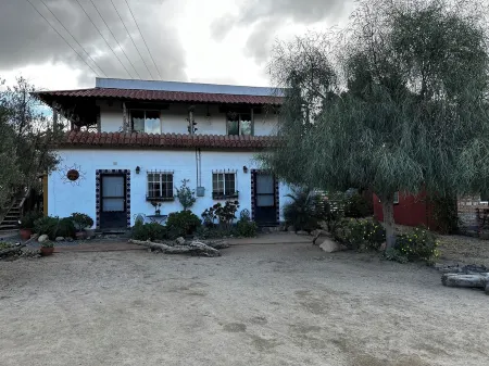 Charming cabin #2 at Cerveceria Bellinghausen in Valle De Guadalupe