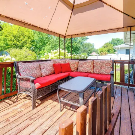 Family-Friendly Waterloo Abode with Deck!