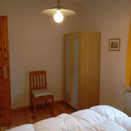 Vacation apartment near the national park and harbor with terrace and parking space