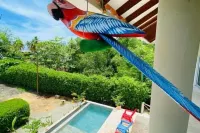 Cabaña Cerca al Mar con Pisicina y AC en Tolú